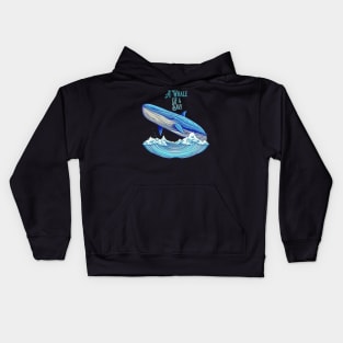 A Whale of a Day Kids Hoodie